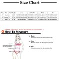 thumbnail image 3 of 2023 New Swimsuits Arrving!TIANEK Special Women One-Piece Swimsuit Retro Mother's Day Solid Bandage Halter Suspender Hollow Out Backless Summer Pool Bikini Clearance, 3 of 7