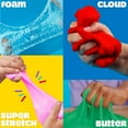 thumbnail image 2 of Play-Doh 6 Variety Compounds – Super Stretch, Foam, Butter, Cloud, 2 of 9