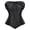 Black, variant on Corset Top Women Bustier Plus Size Lace up Gothic Lingerie Burlesque Outfit Vintage Victorian Halloween Costume Party Medieval Renaissance Red 7XL
