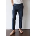 thumbnail image 2 of GINGTTO Linen Pants Men Slim Fit Elastic Waistband Lightweight Summer Beach Fashion Casual Pant, 2 of 12