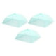thumbnail image 1 of 3 Pzs Grandes y Altas Cubiertas para Alimentos de Malla de 17" para Exteriores, Cubiertas Protectoras Plegables para Alimentos, Verde Claro, 1 of 6