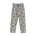 thumbnail image 6 of Uemuo Heart Leopard Pattern Men's Wide Leg Palazzo Lounge Pants with Pockets Light Weight Loose Comfy Casual Pajama Pants-Medium, 6 of 9