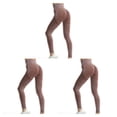 thumbnail image 4 of Minnieouse Pantalones de cintura alta para mujer, pantalones de entrenamiento de primavera hasta los tobillos, pantalones deportivos, mallas, Type1 NO1, 4 of 6