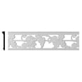 thumbnail image 1 of Ekena Millwork PIR07X00GR 7 In. H X .62 In. P X 96 In. L Architectural accent Grape Pierced Moulding, 1 of 1