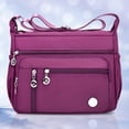 thumbnail image 1 of Bolso bandolera de moda multifunción para mujer, monederos espaciosos de cuero PU de gran capacidad FLhrweasw Para estrenar, 1 of 9