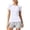 54White242, variant on WERYOUNG Performance Short Sleeve T Shirts For Women Breathable Athletic Workout Tees Stylish Clothes L
