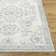 thumbnail image 4 of BoutiqueRugs Meyly Traditional Area Rug - Machine Washable - Light Silver, Silver Gray, Sterling Gray - 2'7" x 4', 4 of 8