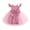 Dusty Pink, variant on IDOPIP Infant Baby Girls Wedding Flower Girl Dress Satin Pearls Tulle Tutu Dress Bowknot V Back Pageant Party Princess Birthday Formal Dresses 12-18 Months White