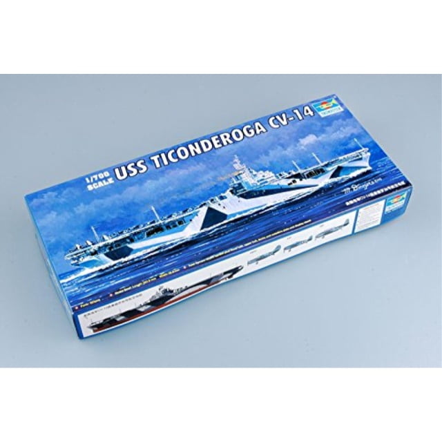1/700 USS Ticonderoga CV14 Aircraft Carrier