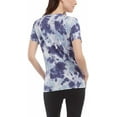 thumbnail image 4 of Danskin Womens Tie Dye Tee Shirt (Neptune Combo  Small), 4 of 4