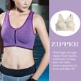 thumbnail image 3 of Jumpingount Camiseta sin mangas suave, ligera, resistente a los golpes, cómoda carpeta de pecho, correas fijas, carpetas de pecho, deportes de Prendas para la parte del cuerpo Color de piel Jumpingount AP017283-04, 3 of 6