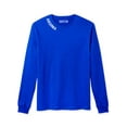 thumbnail image 2 of Daxton Premium Arizona Men Long Sleeves T Shirt Ultra Soft Medium Weight Cotton, Royal Tee White Letters Small, 2 of 3
