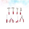 thumbnail image 3 of GETAJGHSD 1 Set of 8pcs Miniature Hand Tools Alloy Model Accessories for House Model Renovation, 3 of 8