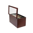 thumbnail image 4 of Mahogany Pen Chest with Glass Top - 46 Pens, 4 of 5