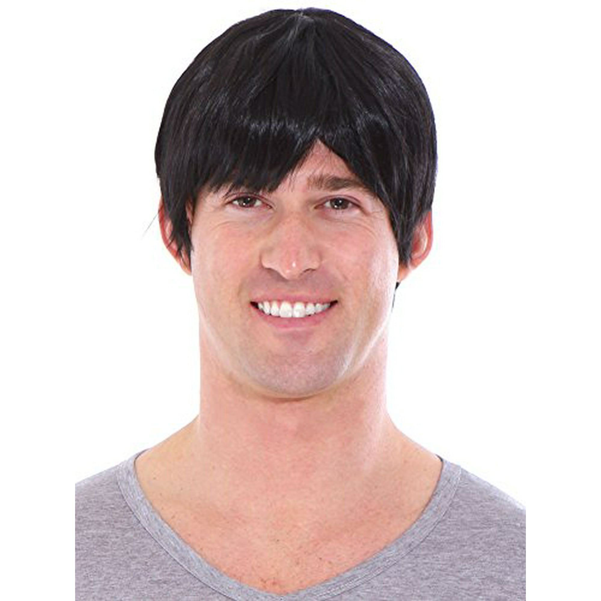 Simplicity Mens Wigs for Men Short Hair Party Wigs Black Mens Wig with Wig  Cap | Walmart Canada
