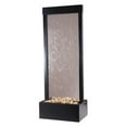 thumbnail image 2 of BluWorld Gardenfall Garden Water Fountain-Clear Glass/Black Onyx Frame, 2 of 2