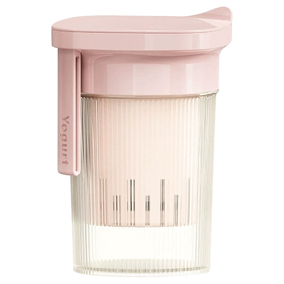 Yogurt Filter Press, Reusable Mesh Strainer with Lid for Greek Yogurt, Cheese, Tofu, Diy Whey Protein Drinks, Stand Mixer Bowl Tool, A Yogurt Separator