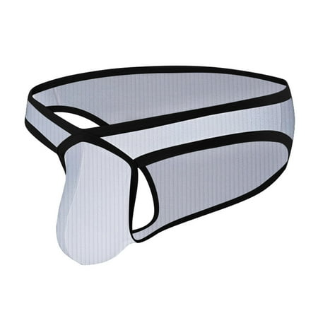 

Men s Underwear Low Waist Big Bag U Briefs Breathable Dry Shorts Panties