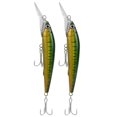 thumbnail image 1 of Cebo de señuelo de pesca, 2 piezas de señuelo de simulación artificial de plástico cebo de señuelo de pececillo verdadera excelencia Jadeshay A, 1 of 8