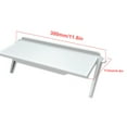 thumbnail image 4 of Wosthever Estante de pantalla portátil resistente al desgaste nuevo estilo brillante apariencia exquisita profesional estante de Almacenamiento y organización del hogar Blanco Grande Wosthever HA059974-04, 4 of 6