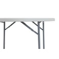 thumbnail image 2 of (4 Pack) NPS® 60" Round Folding Table, Speckled Grey, 2 of 4