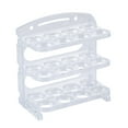 thumbnail image 3 of Soporte para huevos, contenedor de almacenamiento de huevos, caja de almacenamiento de huevos multicapa con tapa Reversible, bandeja para huevos para, 3 of 9