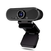 KuKu Webcam with Microphone, 1080P Full HD Camera, Live Streaming Computer Laptop Web Camera with  Wide View Angle, USB PC Webcam for Pro Video 90 Degree Widescreen Calling Recording Conferencing