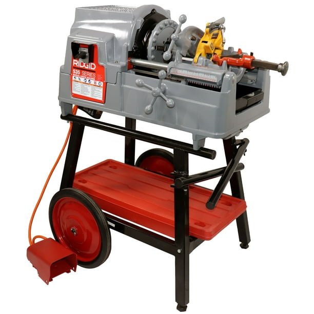 Reconditioned 535 V3 Power Pipe Threading Machine Threader with Steel