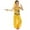Yellow, variant on ZMHEGW Outfits for Kids Girls Handmade Belly Dance Belly Dancing Dance Skin Friendly Comfort Baby Girl Clothes
