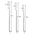 thumbnail image 3 of 60pcs 3 Sizes Felting Clear Bottle Kit with Clear Bottle and Wooden Handle DIY Pin Craft Felt Tool Set, 3 of 9