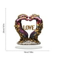thumbnail image 2 of YingYouFu Acrylic Standing Sign, Valentine's Day Tabletop Decor for Party Desk, Decorative Signboard for Gift and Event, 2 of 5