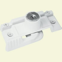 Prime-Line Products U 9933 White, Slim-Line Keyed Sash Lock