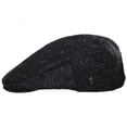 thumbnail image 3 of Dunvegan Harris Tweed Wool Ivy Cap - XXL - Black/Charcoal, 3 of 4