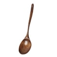 thumbnail image 1 of 1Pc Japanese Style Soup Spoon Practical Rise Scoop Kitchen Supply (Coffee), 1 of 7