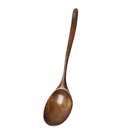 

Gong 1Pc Japanese Style Soup Spoon Practical Rise Scoop Kitchen Supply (Coffee)