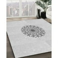thumbnail image 3 of Ahgly Company Machine Washable Indoor Rectangle Transitional Platinum Gray Area Rugs, 8' x 12', 3 of 7