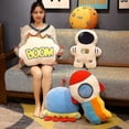 thumbnail image 2 of (Boom)Stuffed Animals Space Astronaut Plush Toys Creative Stuffed Pillow Funny Simulation Bomb Mars, 2 of 5