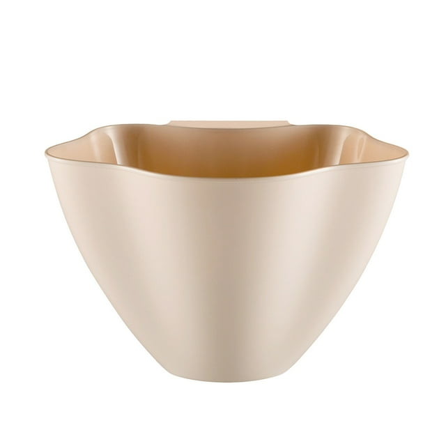 Organisation et Rangement de Garde-Manger Bacs de Rangement en Plastique Blancs pour l'Organisation du Garde-Manger avec Quatre Poignées Bacs de Rangement en Plastique