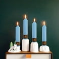 thumbnail image 4 of 7 Inch Taper Candle Candle Sticks, 4PCS Pillar Candles Handmade Unscenteds Candlesticks for Festive, Party, Spell, Wedding, Home Decor, 4 of 6