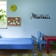 thumbnail image 3 of Boys Eat Sleep Play Football Motivational Sports Wall Decal Decoration Sports Sticker for Boy's Bedroom Decal Decor Lasts Years and Easily Removable - Size: 10 In(W) x 3 In(H), 3 of 5