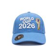 thumbnail image 2 of KNITE Gorra Fútbol Argentina Celeste Copa 2026 Fan Sport Ajustable Bordada 3D, 2 of 5