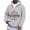 Light Gray, variant on California San Francisco West Coast Quarter Zip Pullover Men Long Sleeve Graphic Hooded Sweatshirt Mens Hoodie Streetwear
