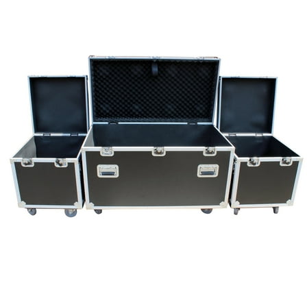 ProX XS-UTL3PKG 3 Case Package - Utility Storage ATA Style Road Cases 1 Large and 2 Half Size