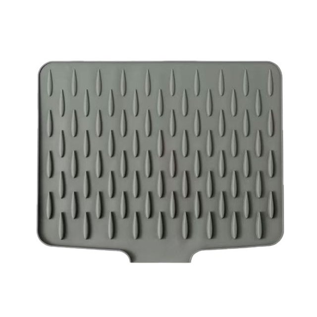 Yuarrent Tapetes de silicona para encimeras: prácticos escurridores para la cocina. Tapete de silicona para secar platos. Cocina y Comedor
