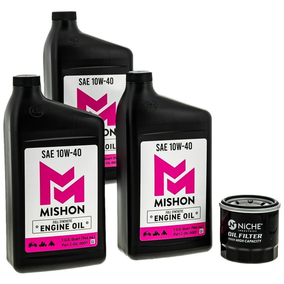 Mishon Engine Oil Change Kit for Suzuki Vstrom 650 DL650A GW250 Motorcycle MK1012747