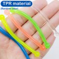 thumbnail image 3 of Muyoka 25 uds cuerdas elásticas juguetes de cuerda elástica suave juguete de descompresión juguetes antiestrés cuerda para niños adultos estrés autismo TDAH y ansiedad Muyoka Hogar, 3 of 7