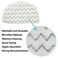 thumbnail image 5 of 2 Pack Washable Microfiber Cleaning Pads for Bissell for PowerFresh 1806 1940 1544 Series Steam Mop Replacement, 5 of 7
