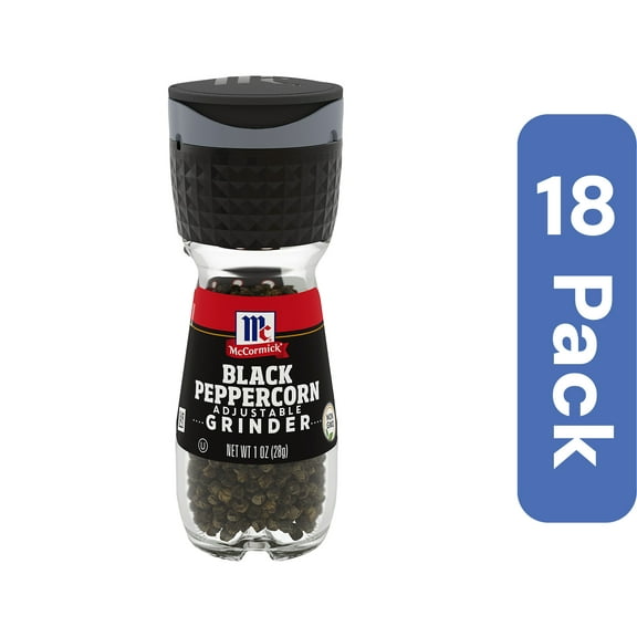 McCormick Black Pepper Grinder 1 oz (Pack Of 18)