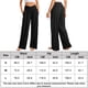 thumbnail image 2 of Pantalones largos informales para mujer, cómodos pantalones sueltos, pantalones de yoga de moda Kuymtek Negro T M para Mujer, 2 of 6
