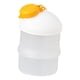 thumbnail image 5 of Contenedor de proteínas Contenedor de almacenamiento de alimentos Regalos multifuncionales antiderrames Proteína 2 niveles de altura, 5 of 9